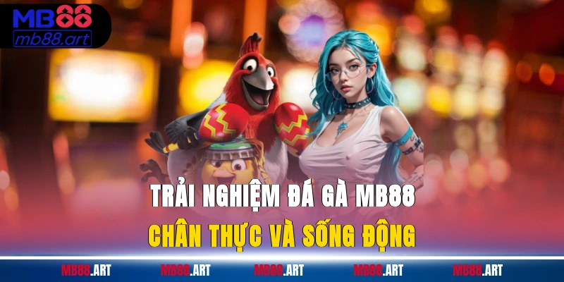 Trải nghiệm đá gà MB88 chân thực và sống động